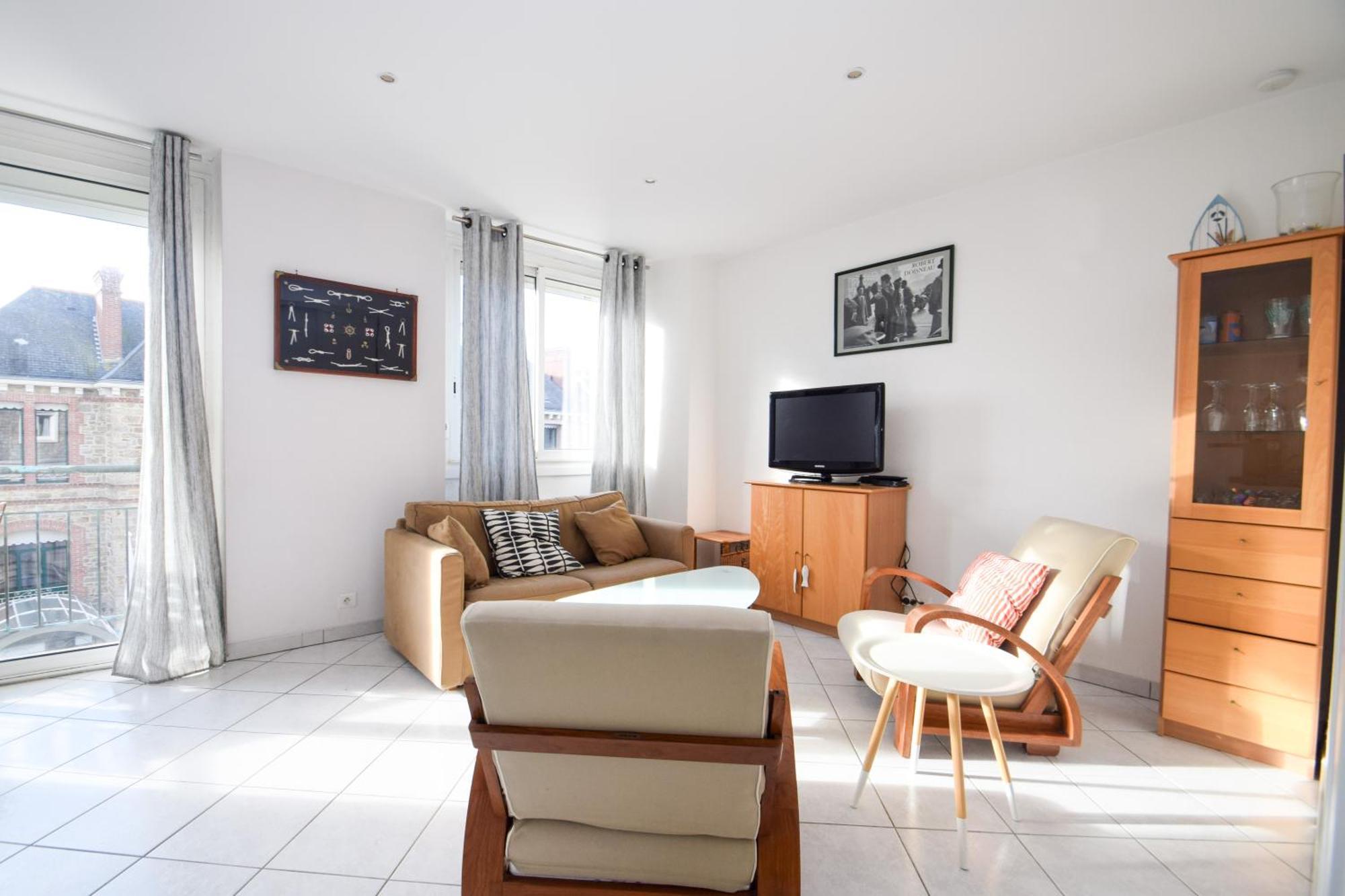 Appt 2 Pieces Confort 3 Pers Au Pied De La Plage Vacances Sans Voiture Dinard Exterior photo